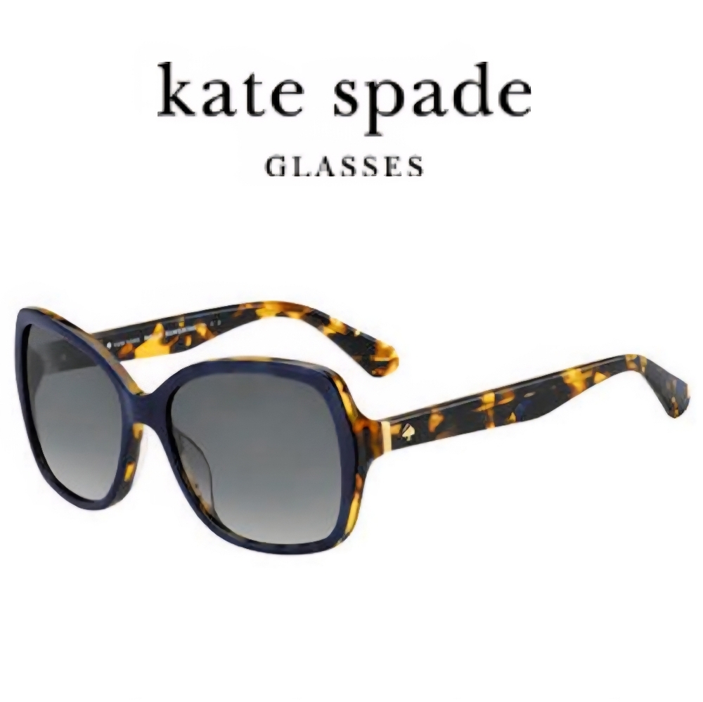 New Kate Spade Karalyn Havana Brown Oversized Sunglasses